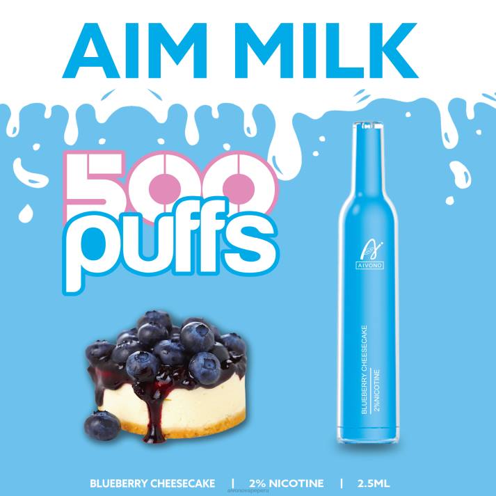 Aivono AIM MILK 500 pastel de queso con arándanos - 4286274 Aivono Vape Peru Aivono AIM MILK 500 pastel de queso con arándanos - 4286274 Aivono Vape Peru